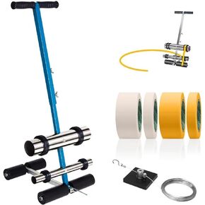 Line Striping Machine, with Drawing Circle Kit, Parking Lot Striping Machine for Driveway, Asphalt Or Concrete, Basketball Courts, Pickleball Court, Road Warning