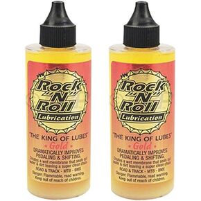 Rock N Roll Gold Chain Lubricant, 4-Ounce (2-Pack)