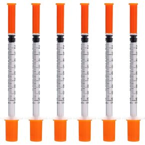 20 Pack U-100 1ML with 30 Ga 1/2 Inch,Individually Sealed Diameter 0.3mm/0.011Inch