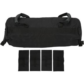 Weightlifting Sandbag, Adjustable Weight Wear Resistance Sandbag Workout Bag with 6 Handles Weightlifting Sandbag for Strength Training, Exercise