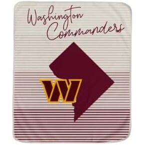 Washington Commanders State Stripe Blanket