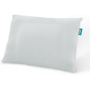 وسادة للأطفال الصغار مكونة من قطعتين مع كيس وسادة (13 × 18)، وسادة أطفال قطنية للنوم، وسادة سفر ناعمة قابلة للغسل في الغسالة، تستخدم للأطفال الصغار فقط، من عمر 2 إلى 5 سنوات (رمادي ووردي) in Kuwait