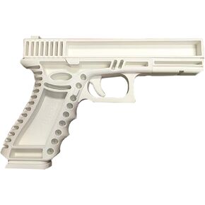 Durable Plastic Polymer Training Pistol - Lightweight Realistic Training Gun for Safe Dry Fire Drills, Draw, Grip, Movement - Compatible with Glock 19 & 23 - Fits WML, IWB & Safariland ALS Holster