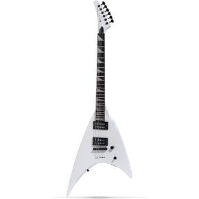 Leo Jaymz Electric Guitar,Swifter Series,Heavy Metal Guitar,24 Frets Rosewood Fingerboard,Mahogany Body,Maple Neck, Powerful and Pure Humbucker Pickups (Red)