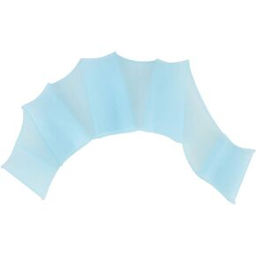 Aquatic Gloves Swimming Webbed Gloves Aquatic Gloves Swimming Fins Swim Gloves Training Glove for Swimming Accessory(L)