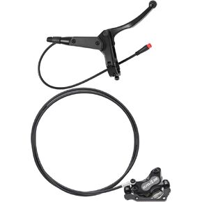 Hydraulic Brake for Bike，4-Pistons Hydraulic Brake Set,Hydraulic Brake Cut Off,Power Off Hydraulic Brake,2-pin Cut Off Brake for Bike,Scooter and Motorcycle
