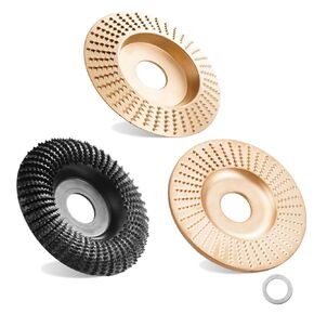Angle Grinder Wood Carving Disc,5 Pack Stump Grinder 4 Inch with 5/8 inch Arbor,Wood Carving Tools for Wood Working,Angle Grinder Attachments