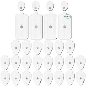 Tens Unit Replacement Pads Tens Pads Replacement Tens Unit Pads Replacement Tens Electrodes Tens Electrode Pads for Tens Unit Muscle Stimulator Pads 30PCS Compatible with Belifu Tens Unit Pads