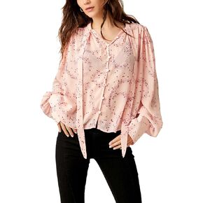 Free People Stars Align Printed Top