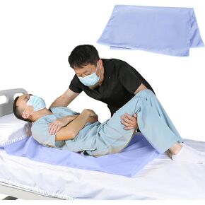 Patient Transfer Slide Sheet,Low Friction Transfer Sheet for Patient,Washable Slide Sheets for Moving Patients (Purple, Purple Tubular-39 * 47 Inches)