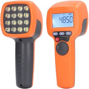 Digital Handheld Stroboscope High Accuracy Prevents LED Flash Strobe Speedometer for HVAC Motor Printing