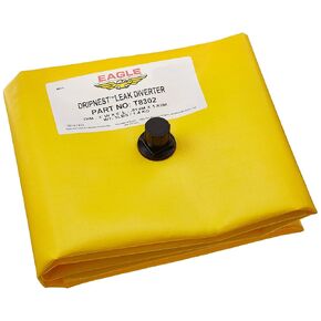 Eagle T8302 DripNest Leak Diverter, 3' x 6' (0.9 m x 1.8 m), Yellow