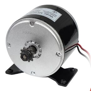 24V Electric Scooter Motor Brushed Electric Motor Compatible with E Scooter Drive Speed Control Razor E300 E300S E325 MX350 MX400 350W Wind Turbine PMA