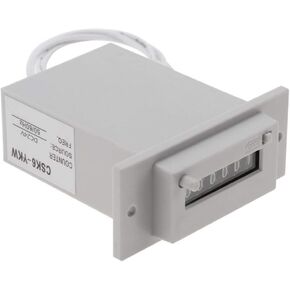 DC24V Pulse Counter, CSK6-YKW 6 Digit Electromagnetic Pulse Counter (DC24V)