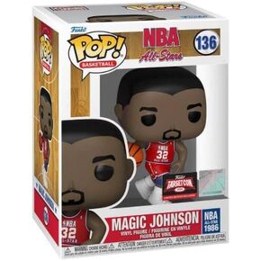 Funko Pop! Basketball Legends - Magic Johnson All Star 1986 Exclusive Vinyl Figure