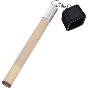 2 in 1 Chalk Holder for Billiards, Portable Pool Cue Chalk Holder, Snooker Pool Cue Tip Shaper, Repair Cue Tip Stick Accessories, Billiard Cue Tip Pricker