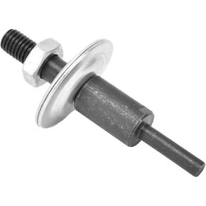 Shaft Arbor Adapter, Drill Arbor Adapter Shaft Arbor Extension Arbor Threaded Shaft Adapter with 2 Washer for Conversion(6mm Round Shank Connecting Rod)