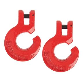 Mytee Products 3/8" Logging Chain Choker Hook G80 3.15 Tons 6900 Lbs WLL (2 Pack)
