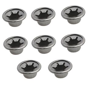 Push nut caps Truck Nuts Push Nuts axle Cap Nuts Push nut caps Push nut caps Cap washers, Caravan Trailer Parts for trolleys, Rolling Boxes and Lawn carts 8PCS