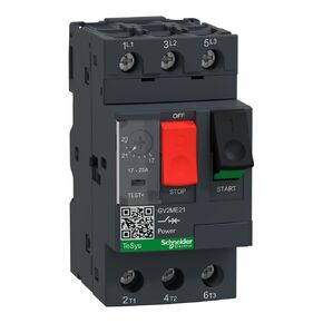 Schneider GV2ME21 Manual Starter, 17-23A, 3P, 600VAC