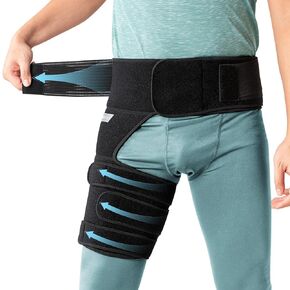 Sciatica Pain Relief Devices,Sciatica Brace for Sciatica Pain Relief,Hip Flexor Compression Wrap for Sciatic Nerve Relief,Hip Brace for Women & Men,Groin Compression Wrap