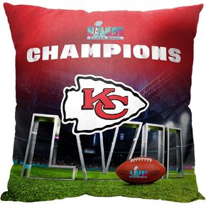 Northwest Kansas City Chiefs Super Bowl LVII Champions Pillow