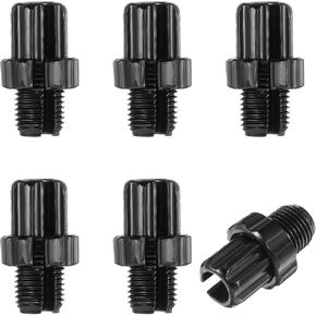 M10 Bike Brake Cable Handle Lever Adjusting Screws, 6Pcs 10mm Bicycle Brake Lever Adjuster Aluminum Alloy Bicycle Adjustable Parts for Mountain Bike Accessories