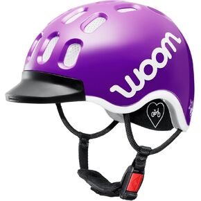 woom Kids’ Bike Helmet, Adjustable Children's Pinch-Free Helmet for Roller Skating & Scooting, Safe Bicycle & Cycling Helmet for Boys & Girls (1-14 Years Old)
