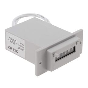 Pulse Counter, CSK6-YKW 6 Digital Pulse 24v Counter 6 Digit electromagnetic 24v Digit Electromagnetic Pulse Counter(DC24V)