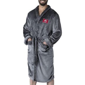 Northwest NCAA Personalized Silk Touch Bath Robe, Large/X-Large, Ohio State Buckeyes - Gray in Saudi Arabia