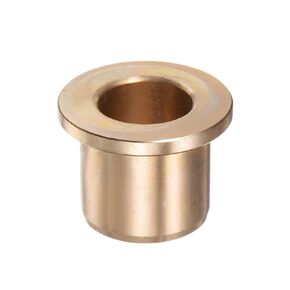 1pcs Bronze Flange Bearing Sleeve [10mm Bore x 14 OD x 15mm Flange Thickness] Self-Lubricating Bushings