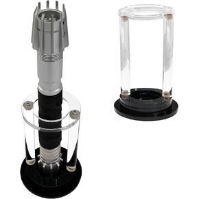 Lightsaber hilt bracket Upright lightsaber display stand Acrylic lightsaber display stand Universal lightsaber stand suitable for all types and sizes of lightsaber hilts