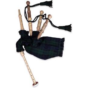 McWilliams Mini Miniature Bagpipe, Bagpipe for Beginners Playable Toy Gift