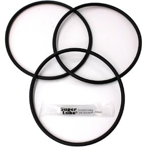 Better Home Water Cannister 3.5" O-Ring for Reverse Osmosis Water Filter Housings with Lubricant