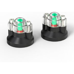 2PCS Industrial Filter Indicator Clear Housing Replacement Kit, Rugged Plastic Housing for Use Industrial 3 and 4 Stage Filters