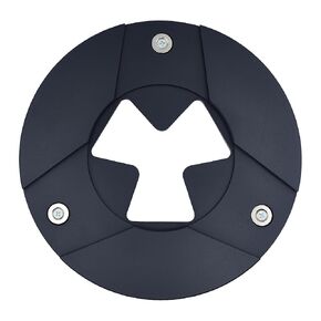 10.6 Inch Diamond Conversion Fast Change Concrete Adapter Plate for HTC and Husky, HTC Husky Convert to Lavina Grinding Disc Magnetic Conversion Adapter Plate