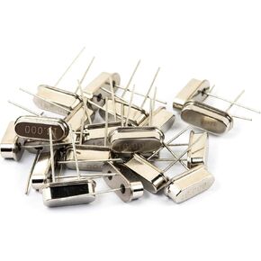 (20 of Pack) 16MHZ 16.000M 16.000 MHZ Low Profile Quartz Crystal Oscillator HC-49S DIY Replacements