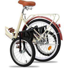 Adult Bike Training Wheels, Adult Training Wheels for 24''-27'' Bike, Heavy Duty Training Wheels for Stabilization and Safe Learning, 16-Inch Adult Stabilizer Wheel Size and Supports Over 250 LBS