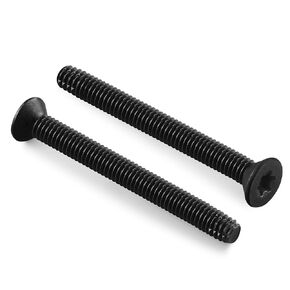 40PCS Trailer Deck Screws, 5/16-18 x 2-1/2 Torx Flat Wood to Metal Self Tapping Screws, T40 Star Drive FloorBorad Thread Cutting Trailer Screws, 6-Lobe Point, Type F
