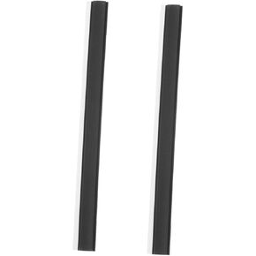 Angoily 2pcs Dustpan Replacement Edges with Inlet Pressing Strips Heavy Duty Garbage Shovel Edge Protectors for Broom and Dustpan Ideal for Home and Commercial Cleaning