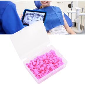 Dental Rings, 100pcs Small Silicone Instrument Rings for Marking, Easy to Use, Large Quantity