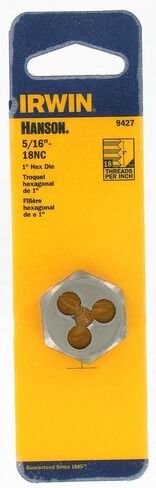 إيروين هانسون 9427 1 "5/16-18NC آلة مسدس المسمار يموت in Kuwait