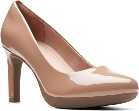 Clarks womens Ambyr Joy Pump, Black Leather, 6 US in Saudi Arabia