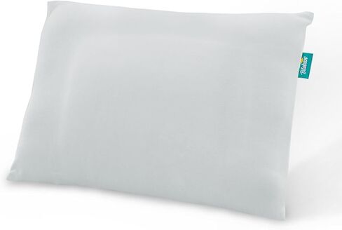 وسادة للأطفال الصغار مكونة من قطعتين مع كيس وسادة (13 × 18)، وسادة أطفال قطنية للنوم، وسادة سفر ناعمة قابلة للغسل في الغسالة، تستخدم للأطفال الصغار فقط، من عمر 2 إلى 5 سنوات (رمادي ووردي) in Kuwait