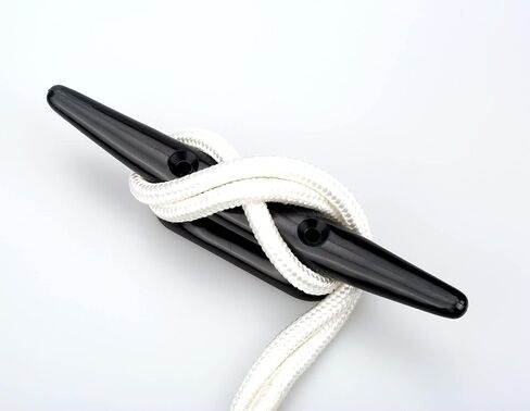 Mxeol Boat Cleat Dock Nylon Cleats,4 Inch 5 Inch 6 Inch 8 Inch,Kayak Rope Cleat Black for Boat Docks,Kayaks,Marine,Nautical Decor,4 Pack in Saudi Arabia