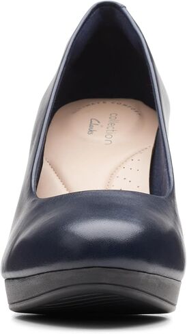 Clarks womens Ambyr Joy Pump, Black Patent Synthetic, 8.5 US in Saudi Arabia