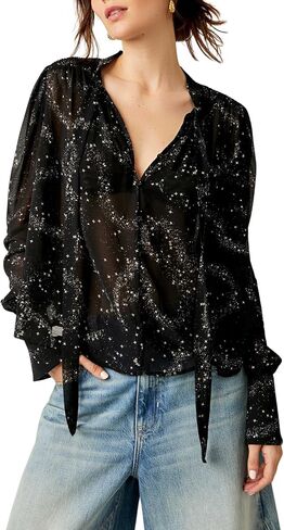 Free People Stars Align Printed Top in Saudi Arabia