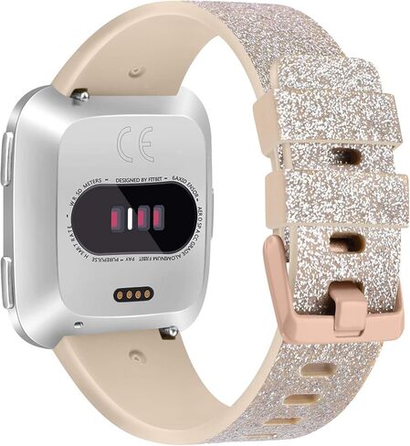 AK Sports Bands Compatible for Fitbit Versa 2/Fitbit Versa/Versa Lite/Versa SE, Soft Elastomer Multi-colors Replacement Wristbands for Fitbit Versa 2 Smart Watch in Kuwait