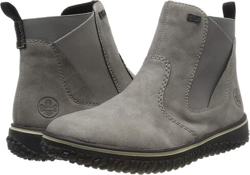 Rieker Women's Chelsea Boot, Blue, 8.5 in Saudi Arabia