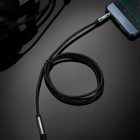 MillSO 3.5mm Headphone Extension Cable (6.6 Feet) TRRS 3.5mm Male to Female Stereo Audio Jack Extension Adapter Auxiliary AUX Cord for Headphones, Earbud, Speaker, Car Stereo, Home HiFi Stereo System in Saudi Arabia